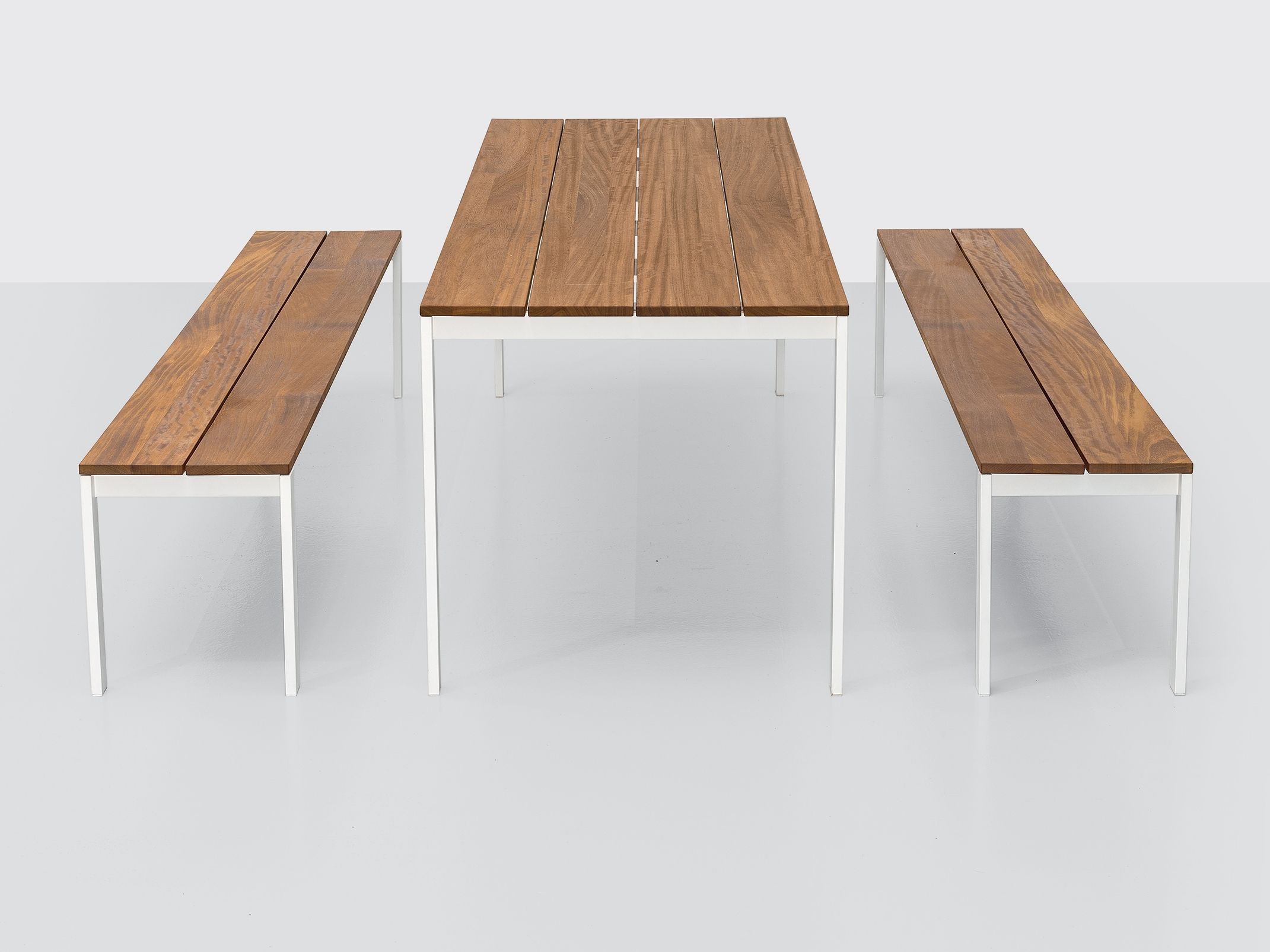 Садовая скамейка из тикового дерева Kristalia Be-Easy ARCH-00028726 - Вид №3