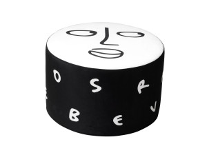 Круглый пуф