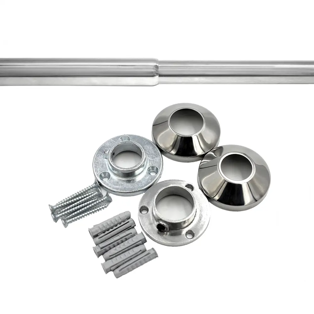 Телескопический карниз GO GO для ванной 140-240 см хром 83648079 STLM-0043115 - Вид №2