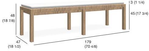 RODA Садовая скамейка из тика Network sun-id-1488323 - Вид №10