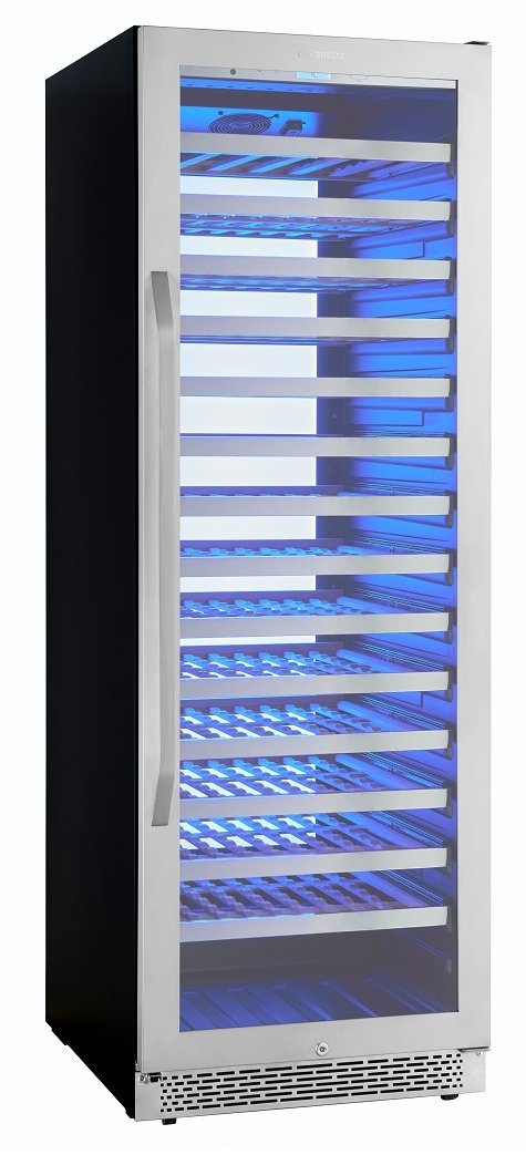 9189164 Винный шкаф Cavanova CV135-1TL серебристый STDN-0040358 - Вид №23