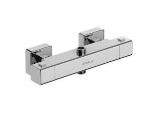 Внешний 2 отверстия термостатический смеситель для душа