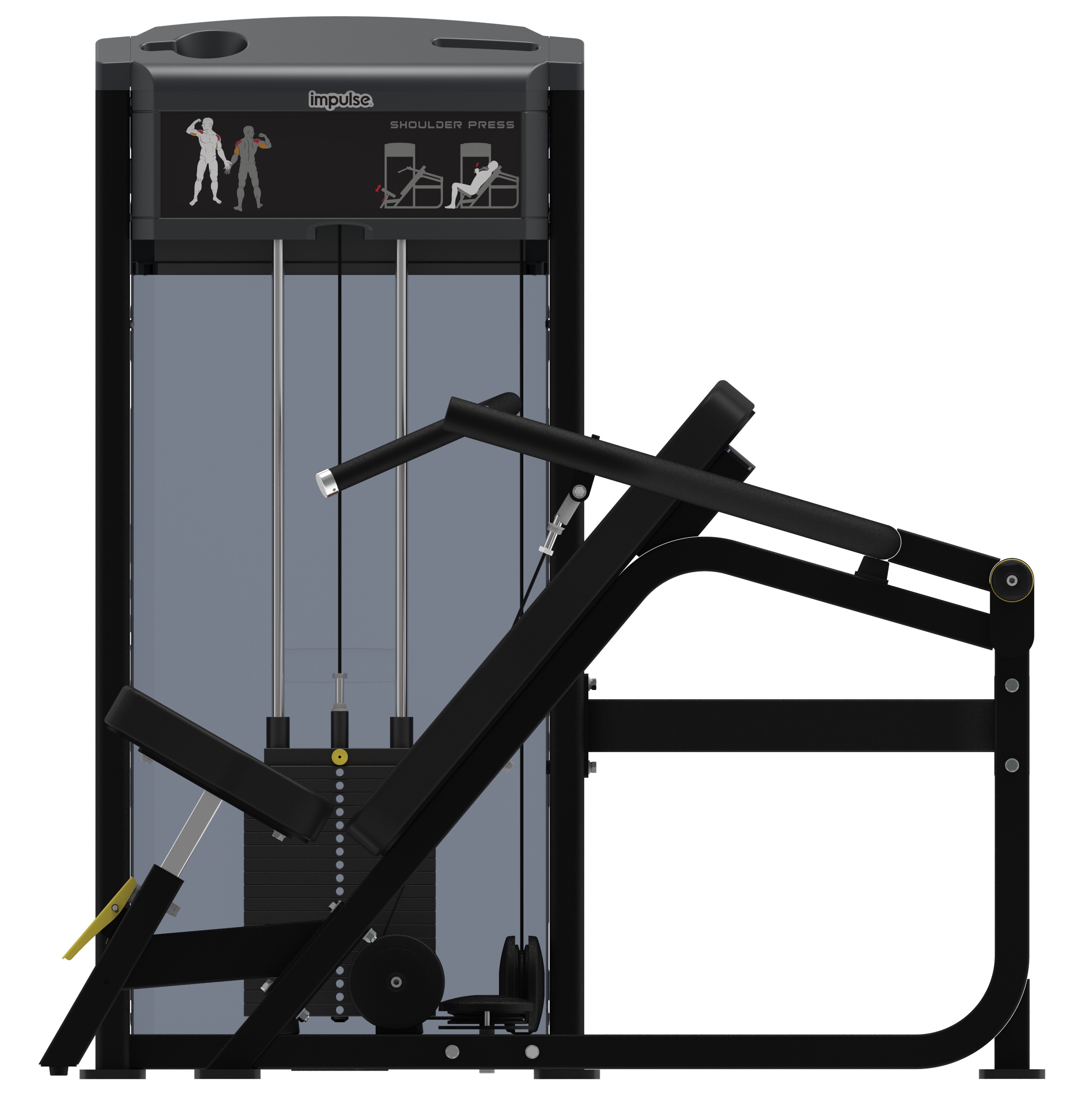 IF9312 Aerofit 12 жим от плеч AeroFIT IF93  - Вид №1