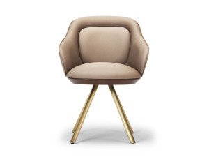 Тканевое кресло с подлокотниками