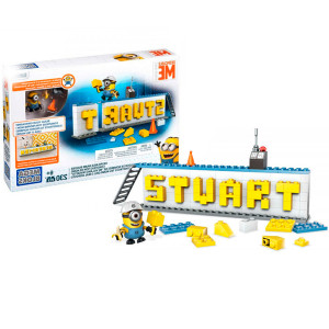 DRV32 Mattel Mega Bloks Мега Блокс Конструктор Гадкий Я Табличка для имени MEGA BLOKS (Mattel)