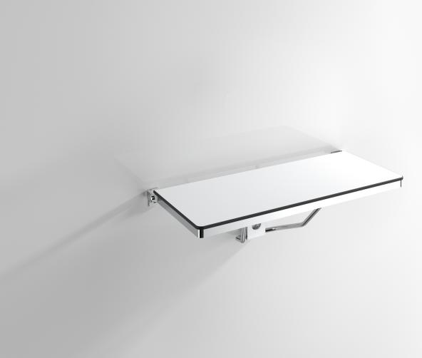 900.51.21240 Складное сиденье для душа, прямоугольное (ada) HEWI System 900 - Вид №1