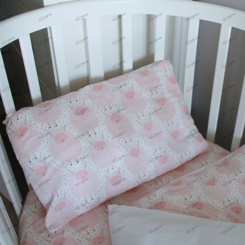 Комплект детского постельного белья Pink Sheeps VAMVIGVAM  282102 Розовый Santreyd 
