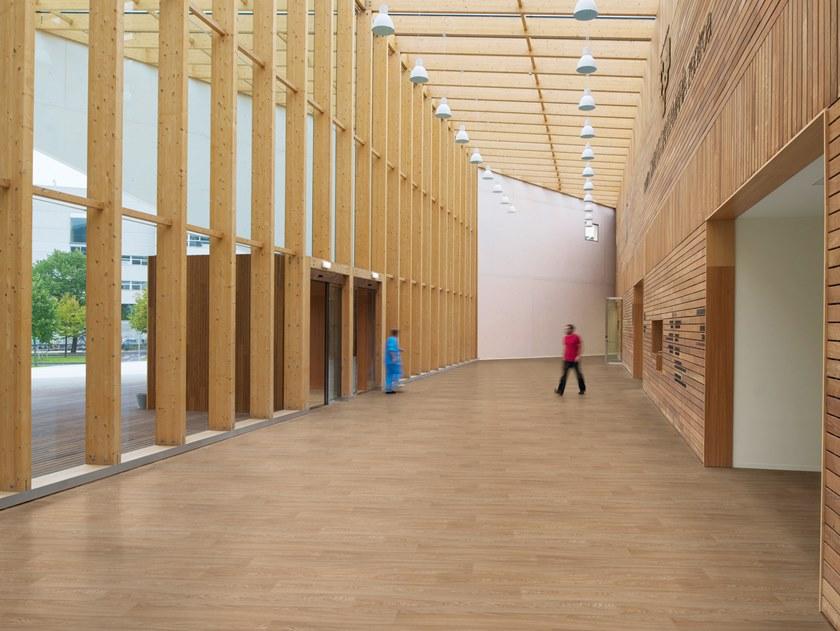 LIUNI Антистатический пол из синтетического материала с эффектом дерева Pavimenti vinilici calandrati sun-id-1471317 - Вид №2