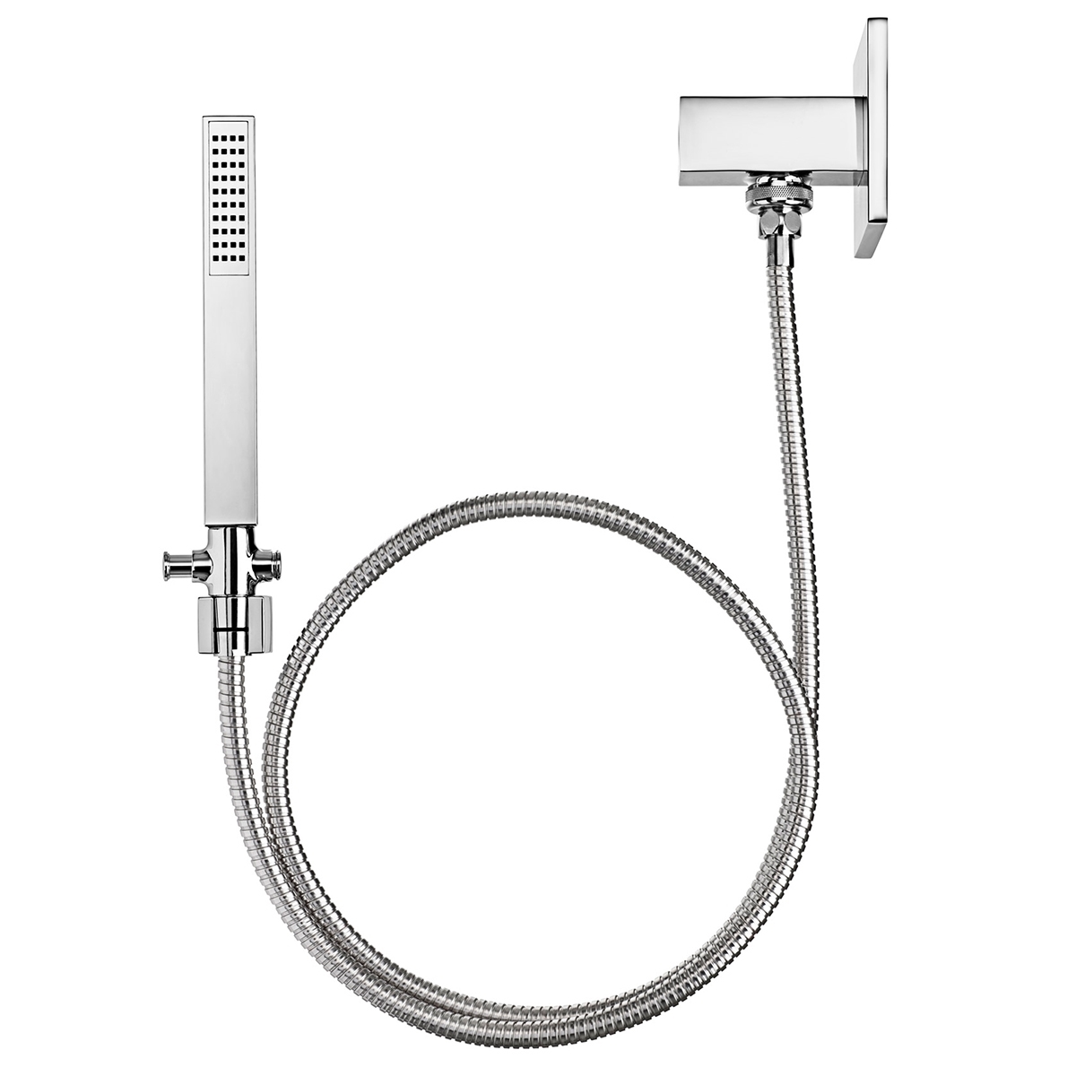 00604206 1/2-дюймовый переключатель для душа из полированного золота Docol SQUARE - Вид №1