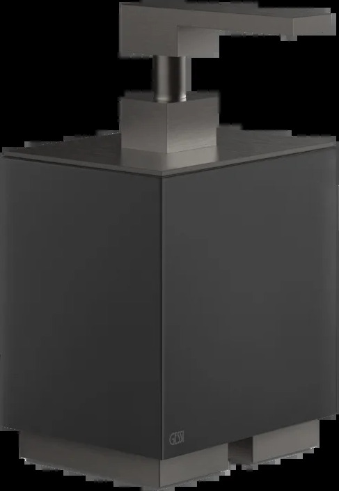 Держатель дозатора мыла 20838 707 Gessi Inverso ЧЕРНЫЙ МЕТАЛЛ BR. PVD