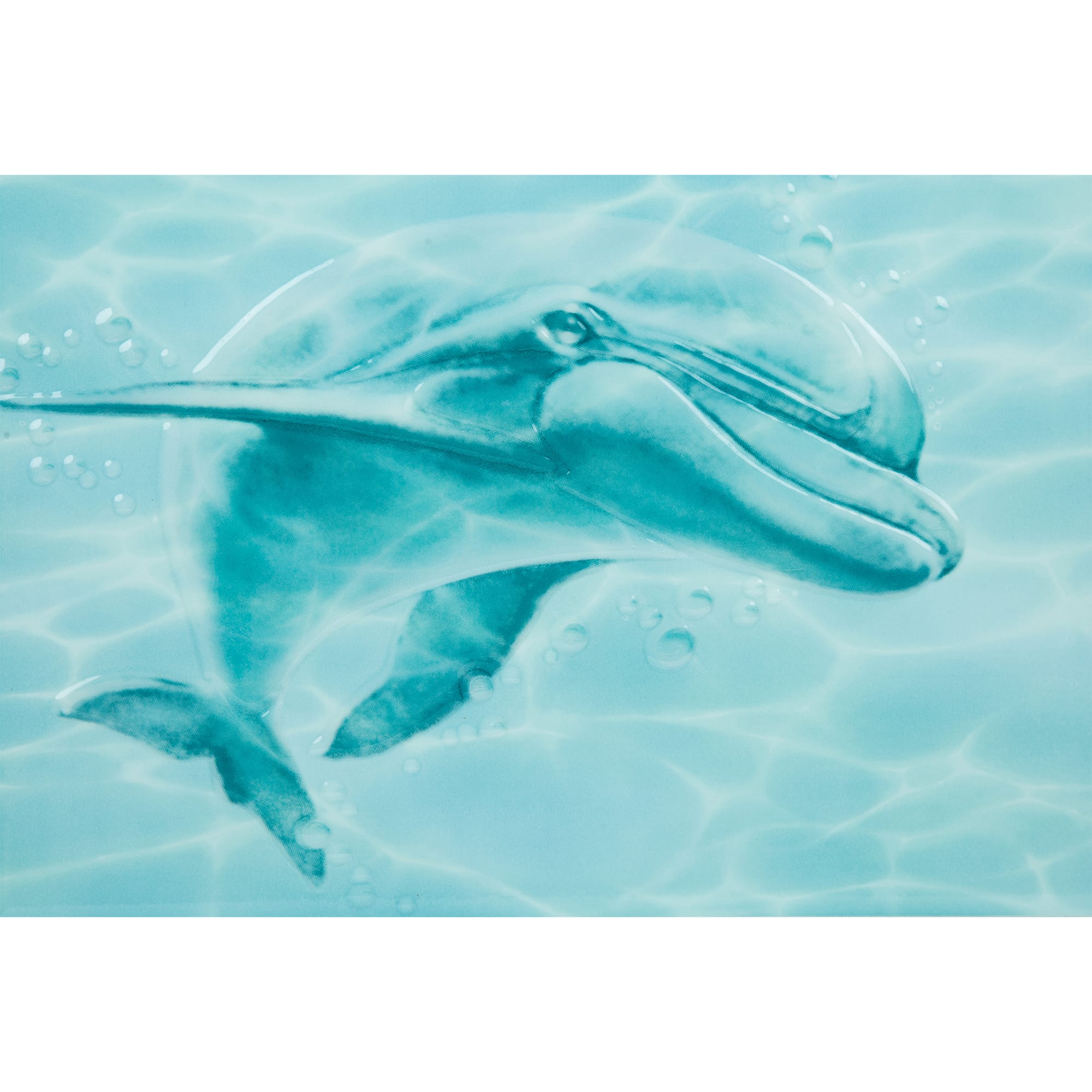 12587865 Декор « 7ДФ606» 24.9х36.4 см цвет голубой Лагуна Santreyd