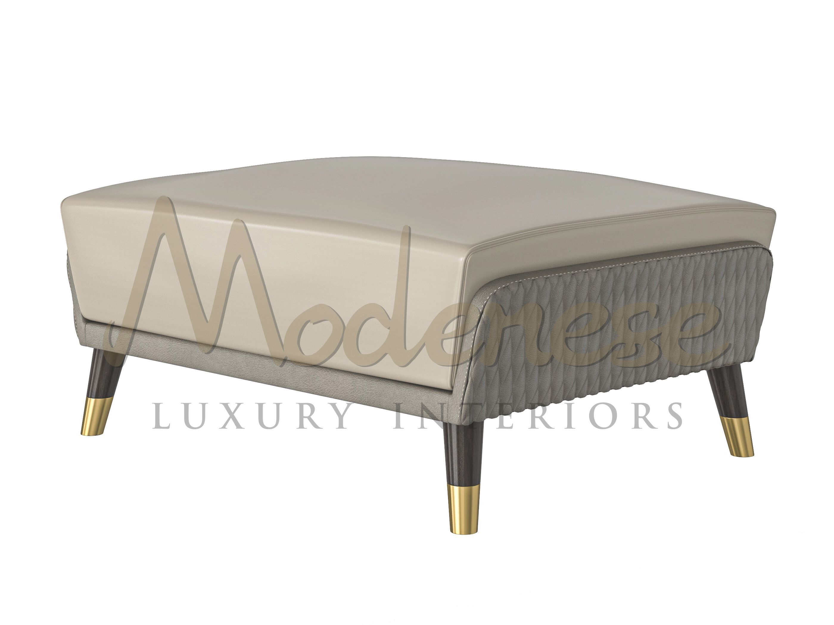 Кожаная мягкая подставка для ног Modenese Luxury Interiors HARMONY ARCH-00079424