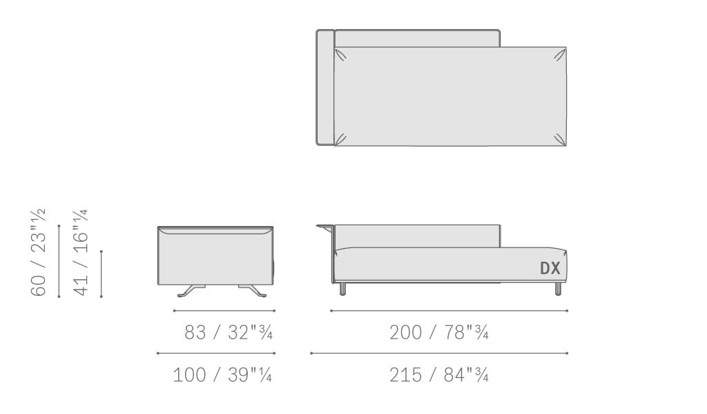 Ткань съемный садовый диван Poltrona Frau Boundless Living Outdoor Collections ARCH-00134649 - Вид №32