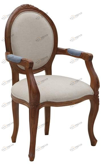 Il Giardino di Legno Стул с подлокотниками Mozaic - noce Moza0242