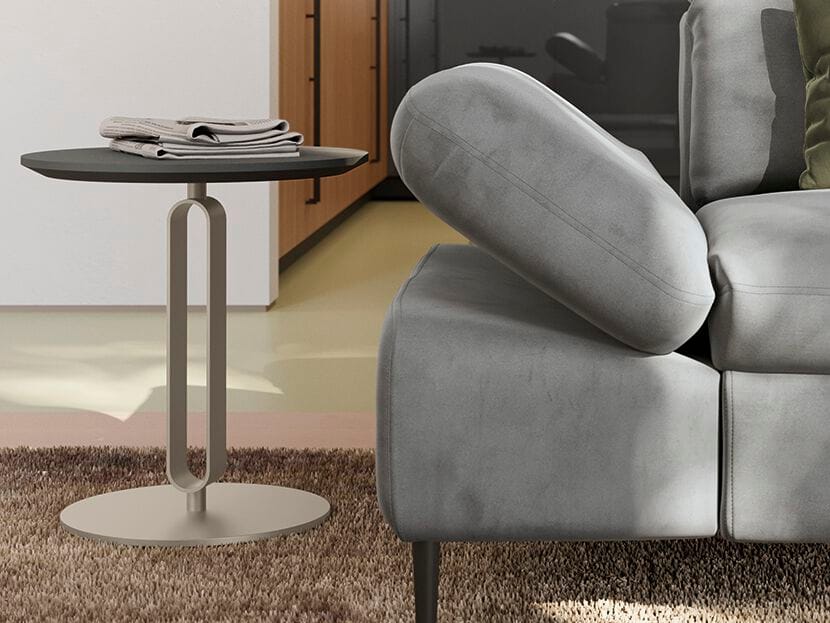 Круглый деревянный журнальный столик Febal Casa RIO ARCH-00094915