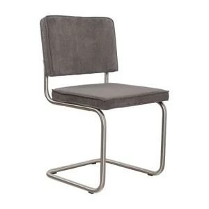 Стул Ridge Brushed Rib серый