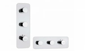 Z031204 + Z030203 000 Смеситель & запорный кран Oki 3 Outlets (with diverter) HP BOSSINI