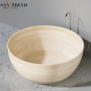 UWD MUNAI N2 Ванна свободностоящая 163 см из светлого ясеня N2Munai163.ash
