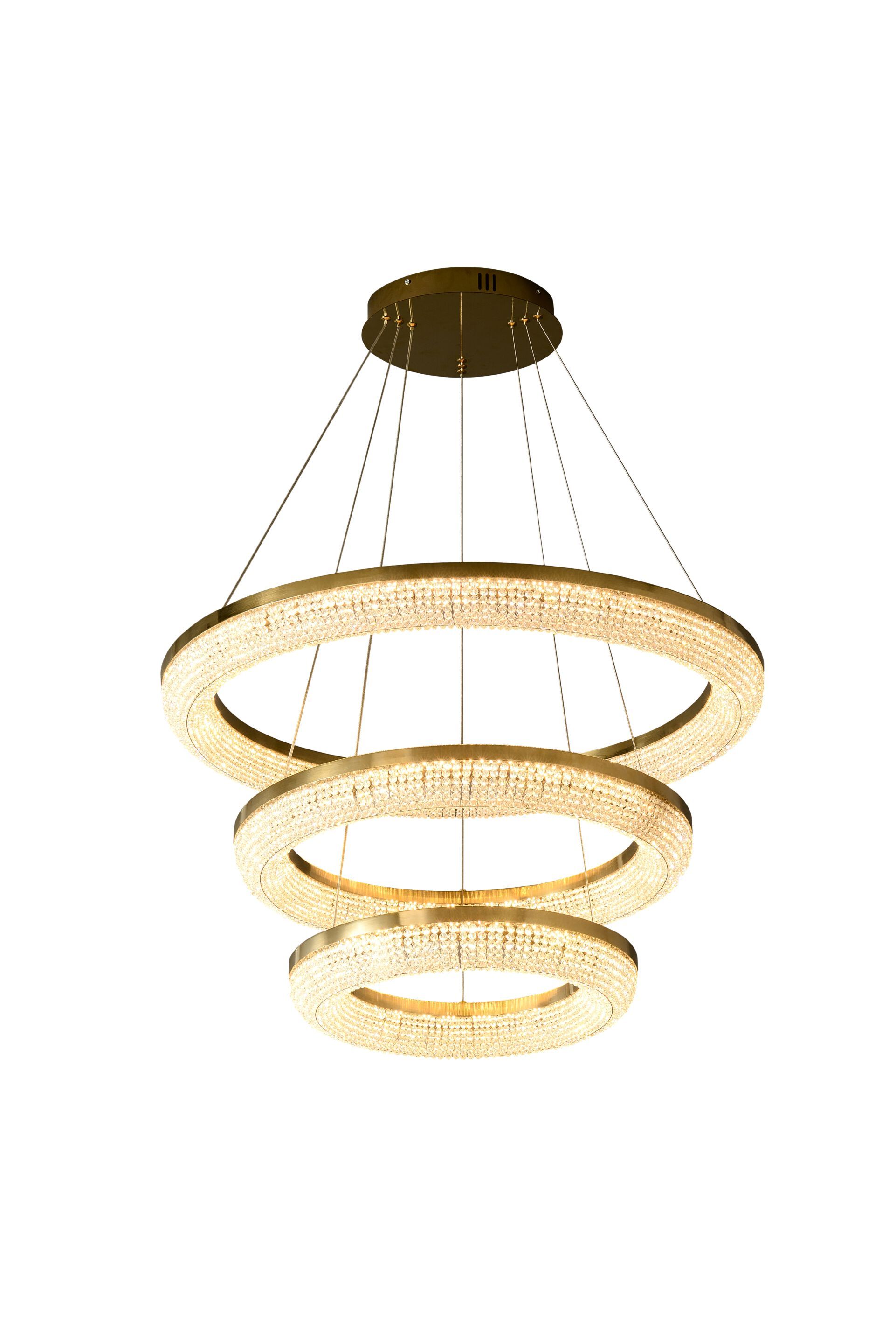 Подвесной светильник из нержавеющей стали с кристаллами K-Lighting IMPERIUM ARCH-00049887 - Вид №1