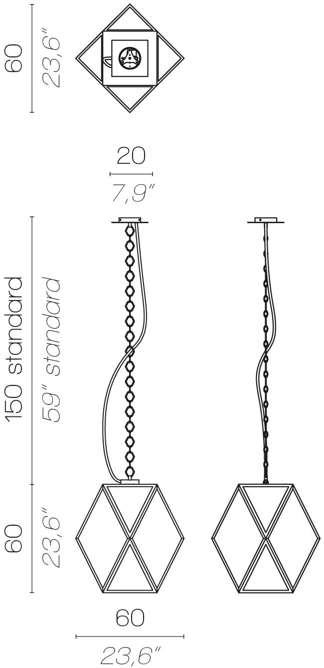Contardi Светодиодная подвесная лампа Muse lantern sun-id-1355951 - Вид №4