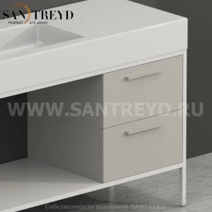 S04548BT2 Тумба с 2 ящиками Globo