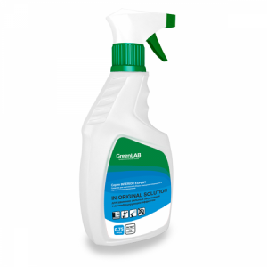 IN-019/05 GreenLAB IN - ORIGINAL SOLUTION, 0.75 л - для удаления устойчивых, сильных загрязнений с дезинфицирующим эффектом