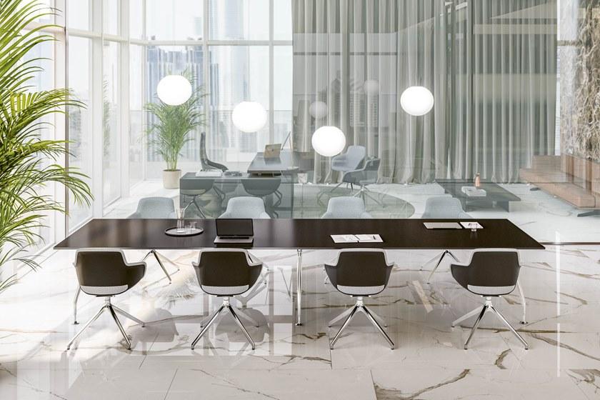 Sinetica Прямоугольный стол для совещаний Glamour sun-id-1351861 - Вид №3