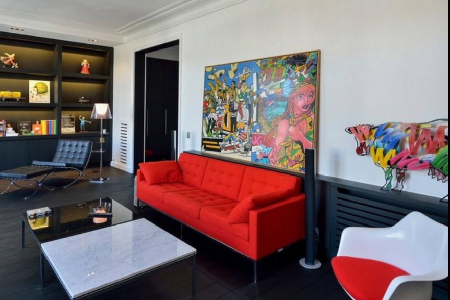 Кресло белое дизайнерское со стежкой Barcelona Style Chair SOHO DESIGN ДИЗАЙНЕРСКИЕ, BARCELONA 131537 Белый  - Вид №8
