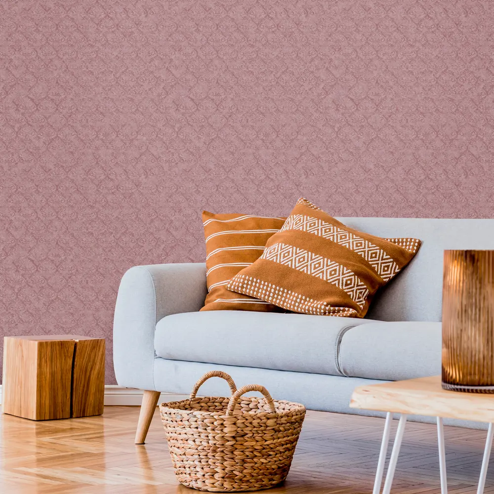 Обои виниловые Elysium Вивьен розовые 0.53 м 25907 STLM-2015766 - Вид №2