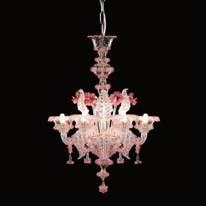 Люстра ручной работы из муранского стекла