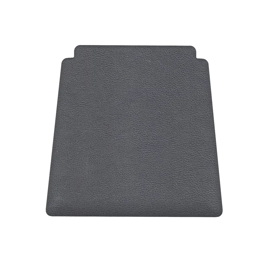 Сиденье для стула Марсель Delinia 43.5x40.5x4 см имитация кожи цвет графит STLM-2211141 - Вид №1