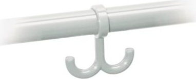 33.1700 Двойной крючок для гардероба HEWI System 111 | Polyamid  - Вид №1