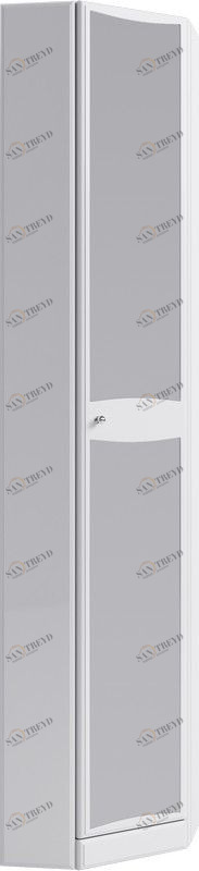 Барселона пенал угловой с полками и зеркалом Ba.05.45/L AQWELLA Barcelona sun-id-277872