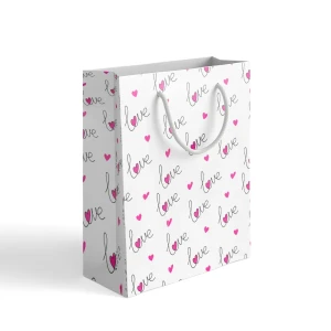 89353913 Пакет подарочный «Love» 30x40 см цвет разноцветный STLM-0818922
