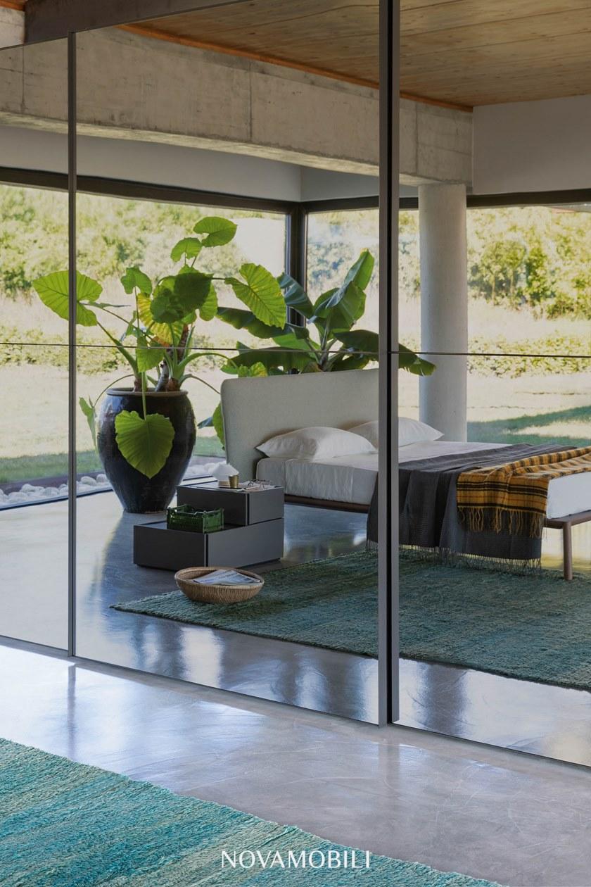 Novamobili Гардероб с раздвижными дверцами с зеркалом sun-id-1457282 - Вид №3