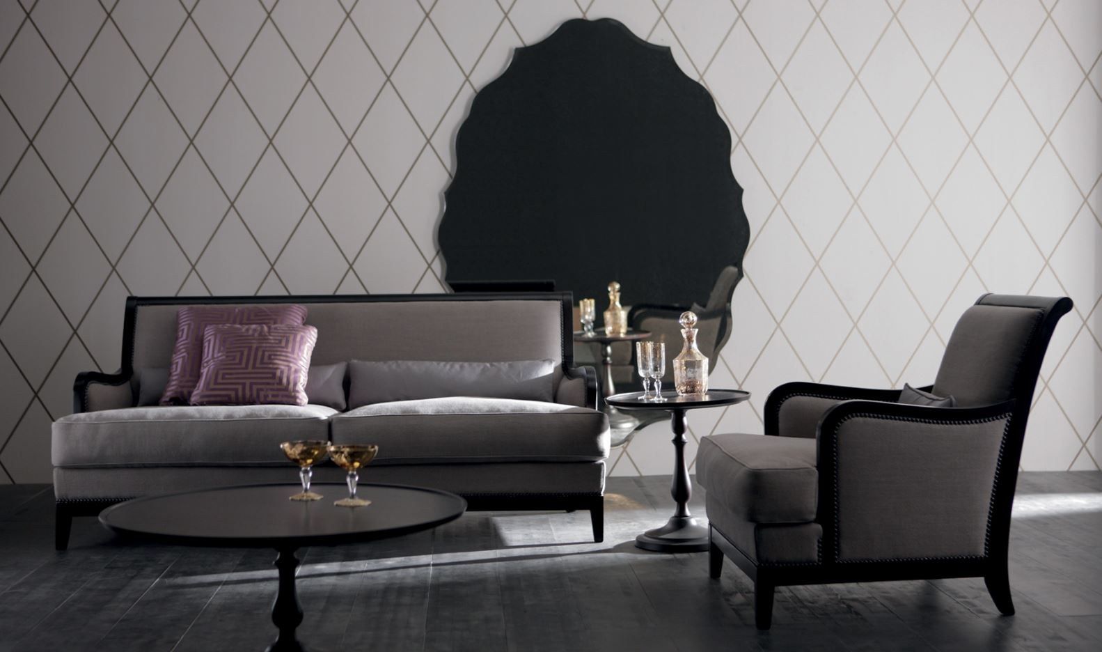 Круглый деревянный журнальный столик OPERA CONTEMPORARY MÉLISANDE ARCH-00137586 - Вид №7