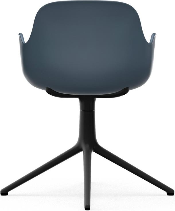 606113 Кресло Swivel 4L Black Alu Blue Normann Copenhagen Form - Вид №3