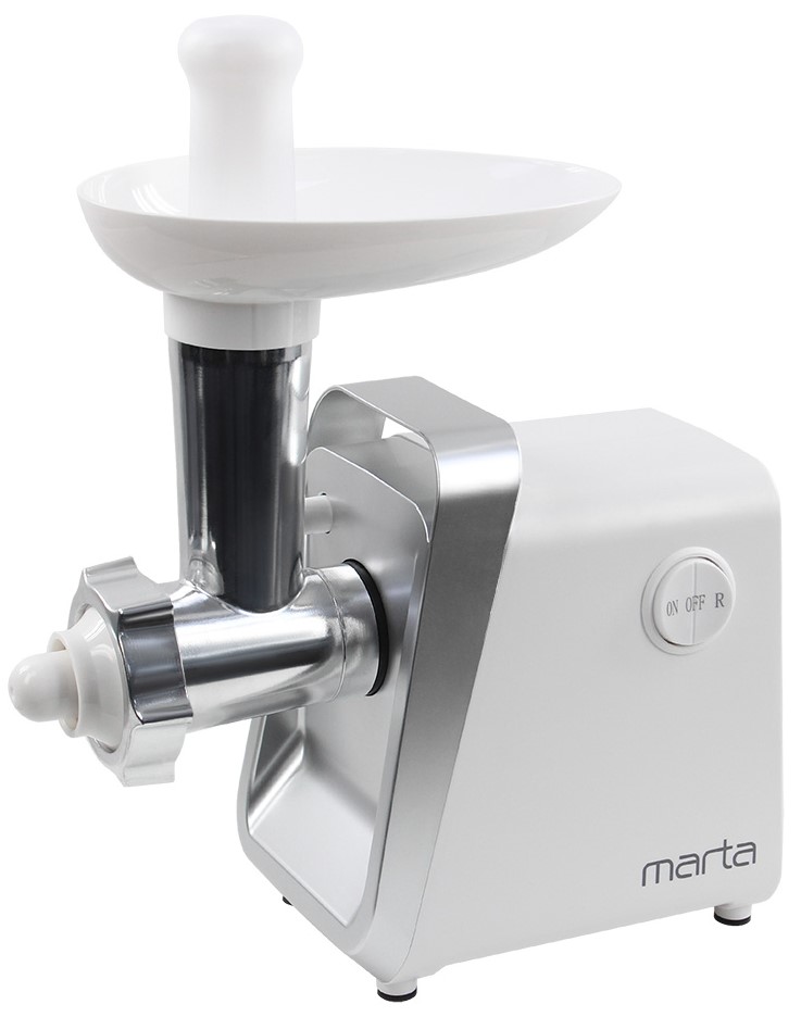 9071944 Мясорубка электрическая MARTA MT-MG2028A серый STDN-0135233 - Вид №4