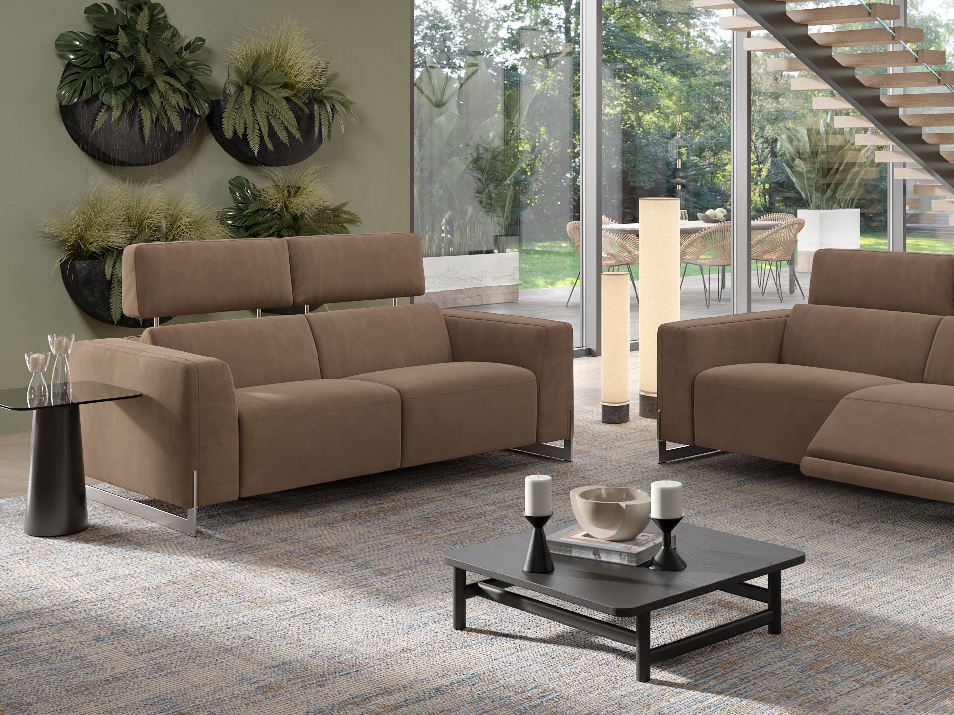 2-местный тканевый диван Sofanella Amelia ARCH-00108537 - Вид №4