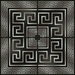 Панно Спарта черный 1200х1200