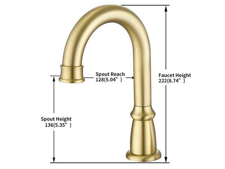 Инфракрасный смеситель для раковины с одним отверстием Fontana Showers PureStream ARCH-00103621 - Вид №2