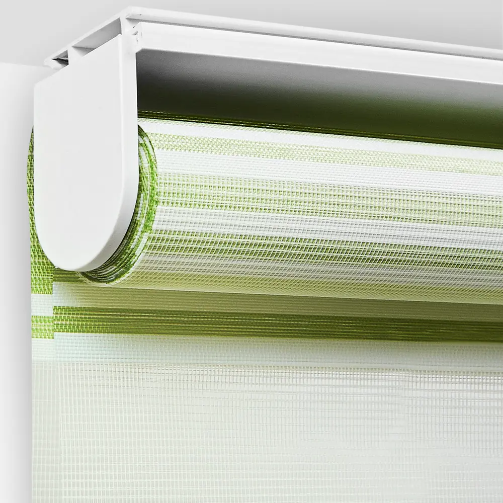 Штора рулонная день-ночь Дэли 100x160 см салатовая MIAMOZA STLM-2037355 - Вид №1