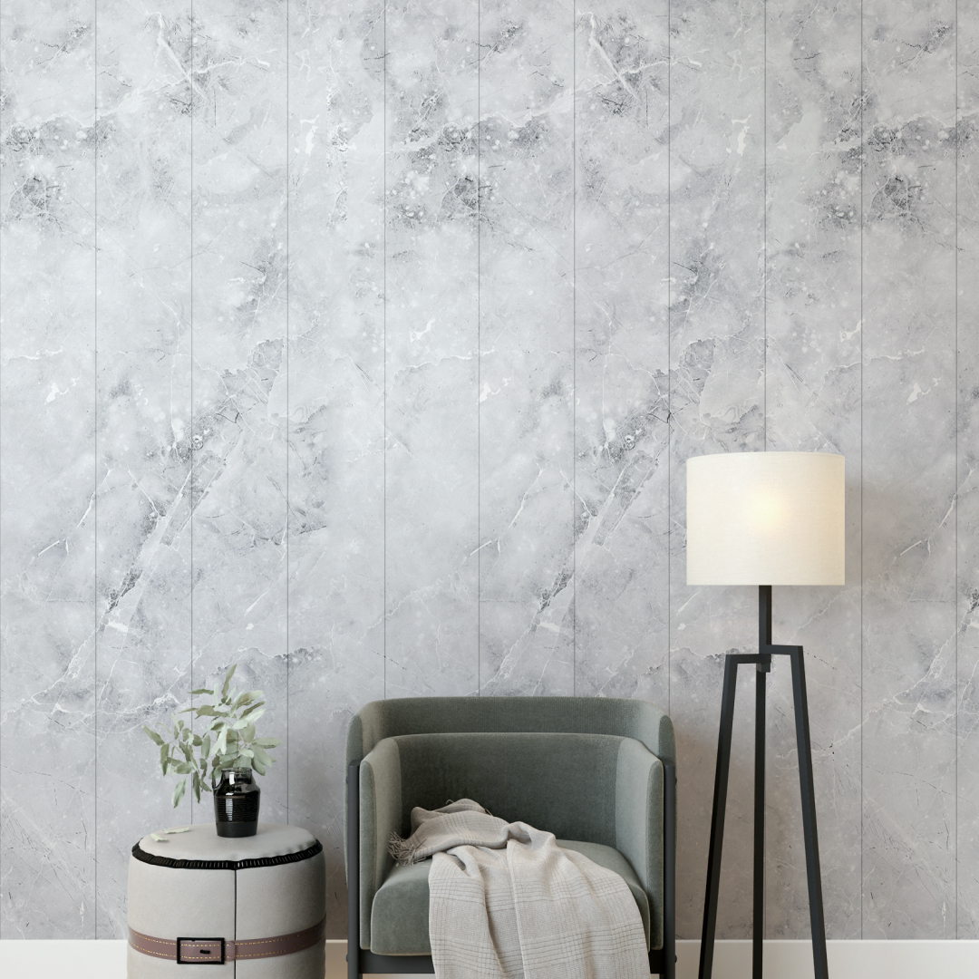 Панель МДФ Classic Stella Premium 2700х200х6 Бетон Аляска (упак. 8 шт.) STSR-72 - Вид №2