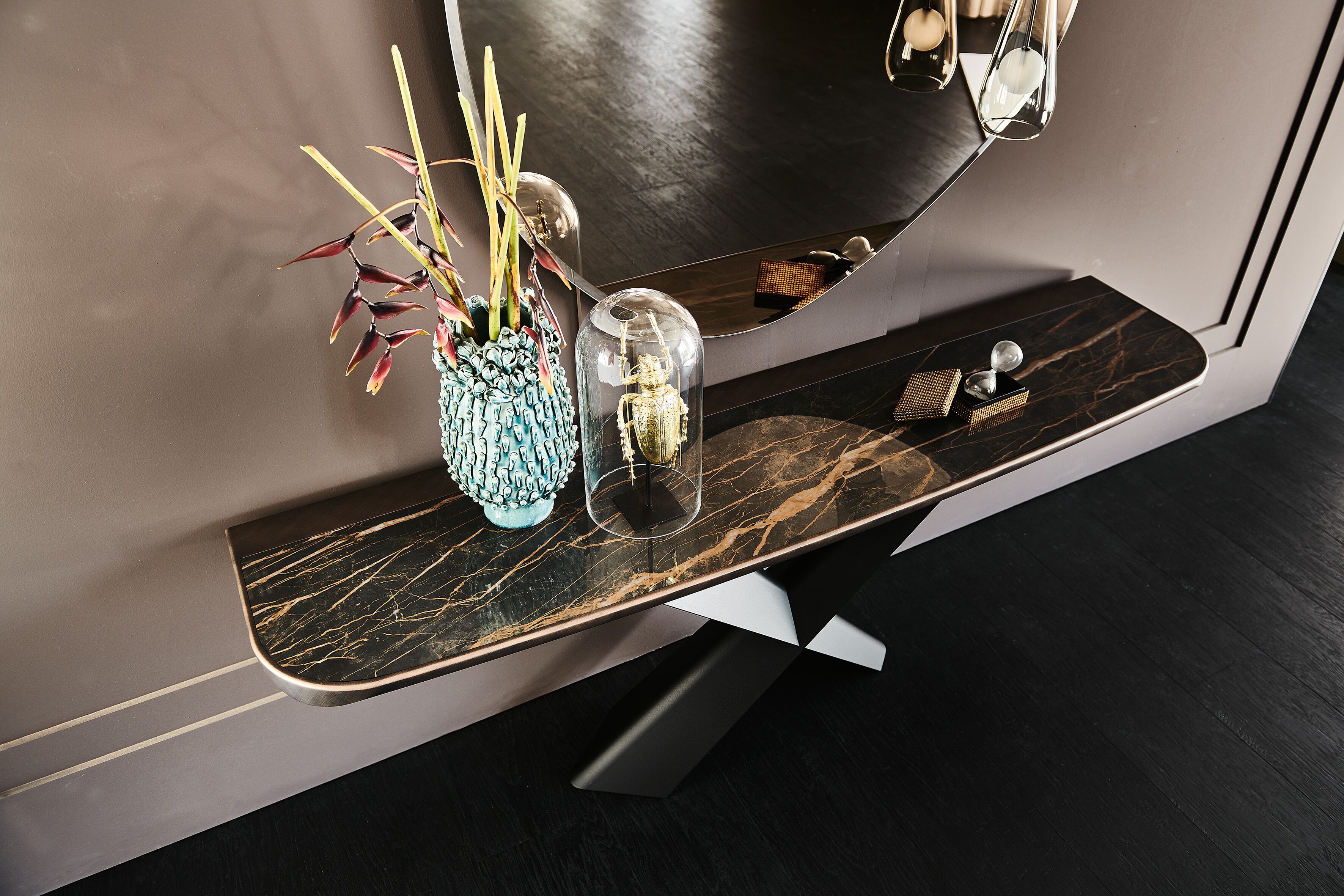 Керамическая консоль полумесяца Cattelan italia TERMINAL KERAMIK PREMIUM ARCH-00037664 - Вид №7