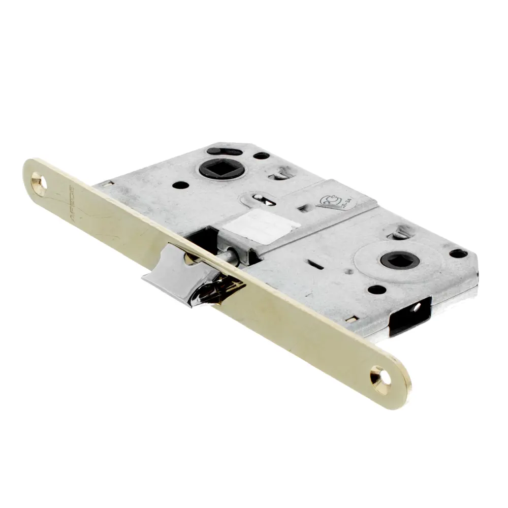 Защёлка дверная Apecs 5300-WC, 131х73 мм, сталь, цвет золото STLM-2019031