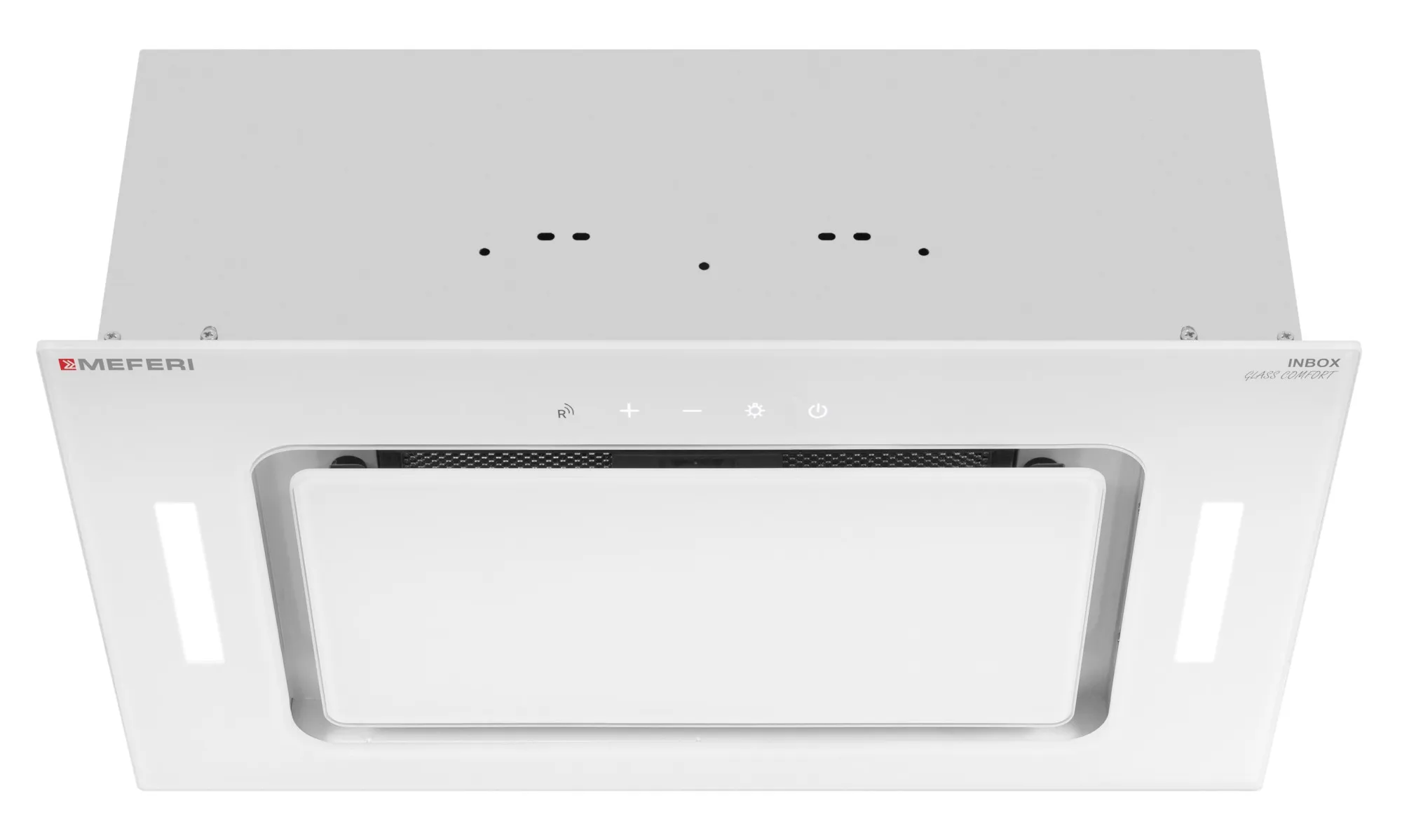 9270635 Вытяжка полновстраиваемая Meferi INBOX52WH GLASS COMFORT белый/белый STDN-0098221