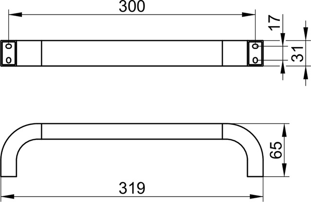 30007010000 Поручень KEUCO Edition 300 - Вид №2