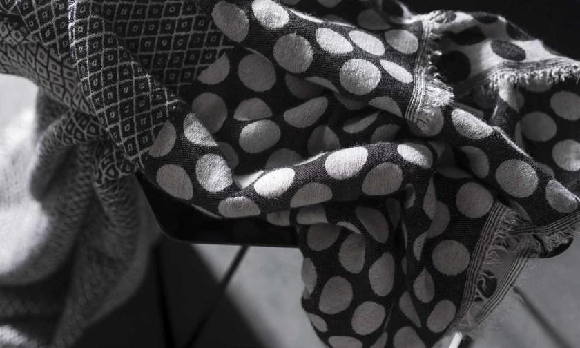 LA FABBRICA DEL LINO Плед с двухсторонней графикой Decor sun-id-1405349 - Вид №2