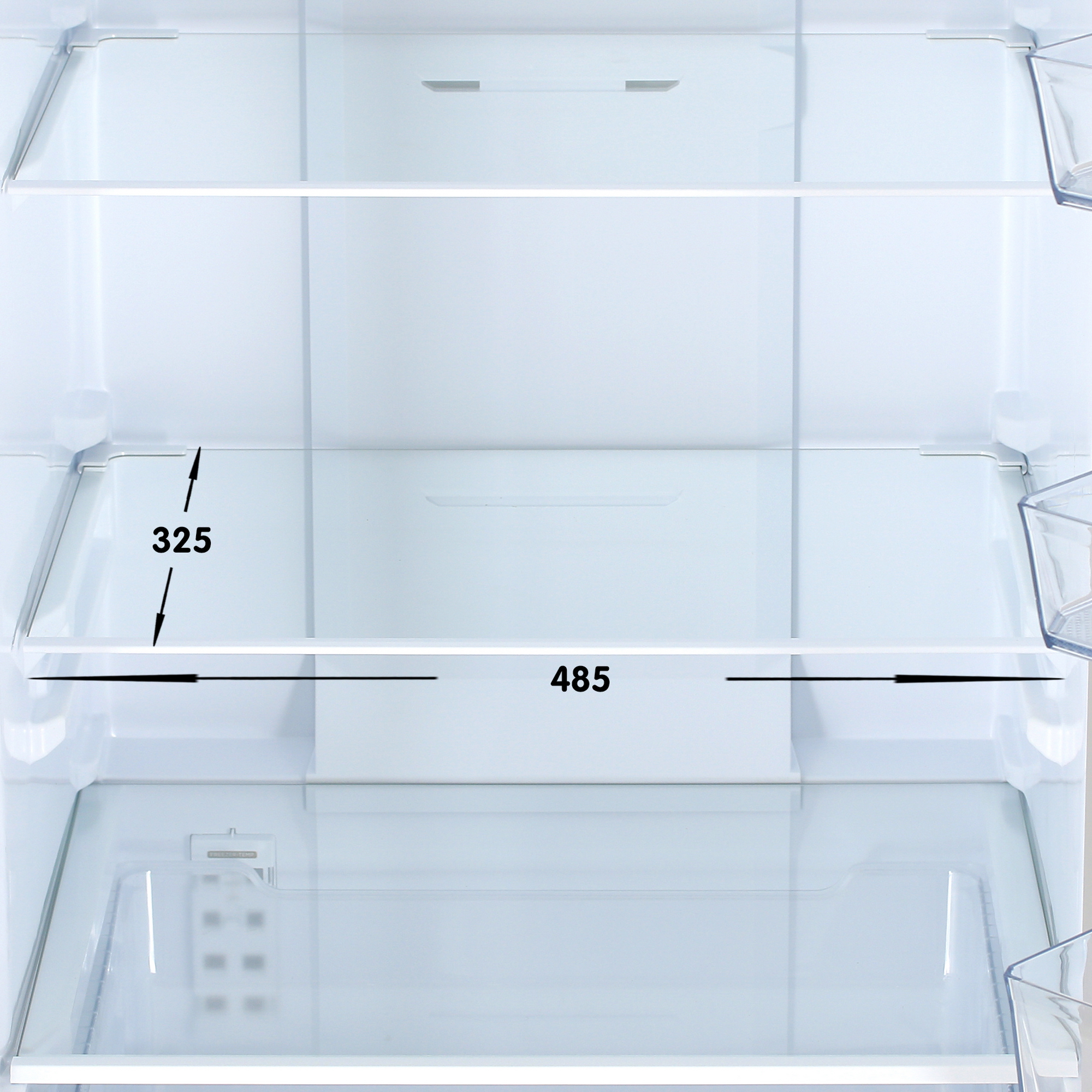 9064767 Холодильник с морозильником   DEXP B4-32AMA серебристый STDN-0072969 - Вид №8