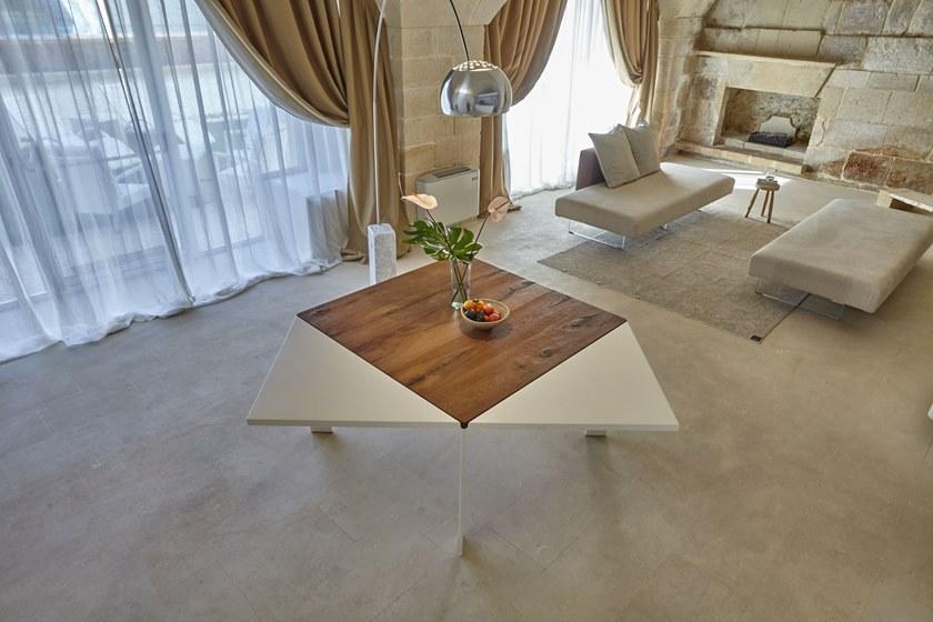 Lago Раздвижной квадратный деревянный стол sun-id-1344670 - Вид №5